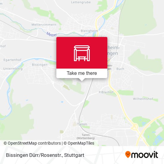 Bissingen Dürr/Rosenstr. map
