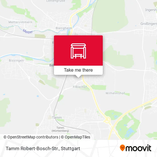 Tamm Robert-Bosch-Str. map