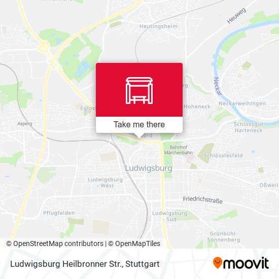 Ludwigsburg Heilbronner Str. map