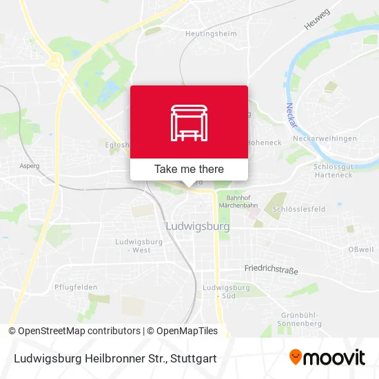 Ludwigsburg Heilbronner Str. map