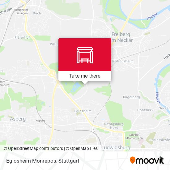 Карта Eglosheim Monrepos