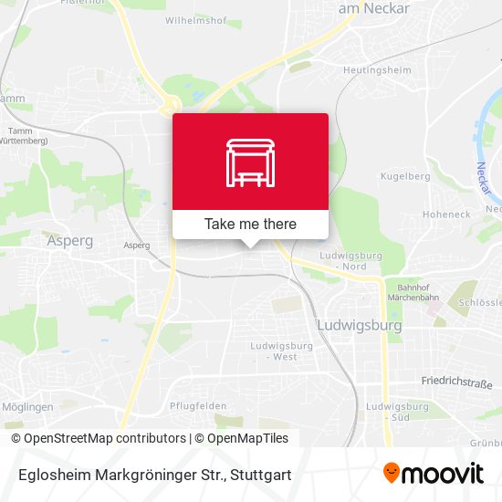 Карта Eglosheim Markgröninger Str.