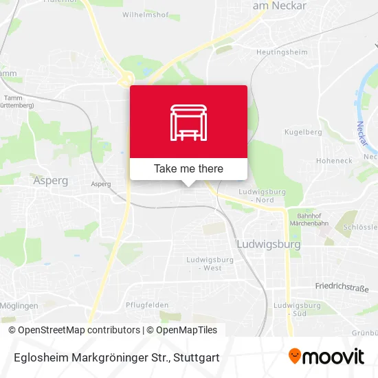Карта Eglosheim Markgröninger Str.