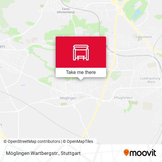 Möglingen Wartbergstr. map