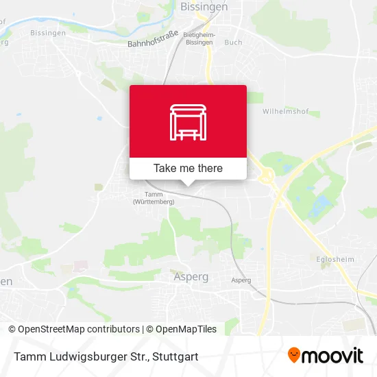 Карта Tamm Ludwigsburger Str.