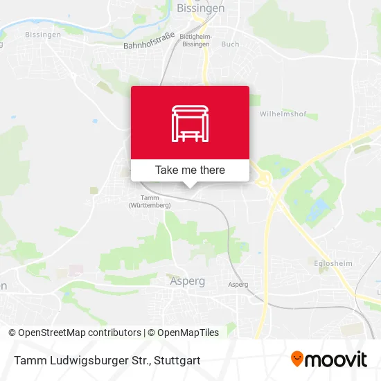 Карта Tamm Ludwigsburger Str.