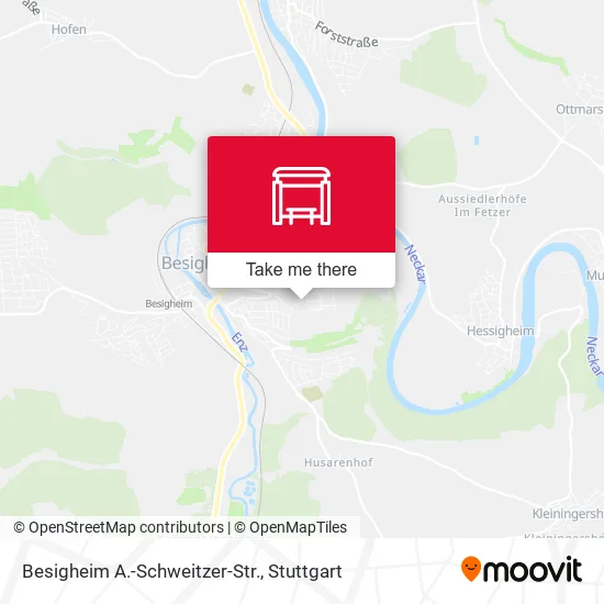Карта Besigheim A.-Schweitzer-Str.