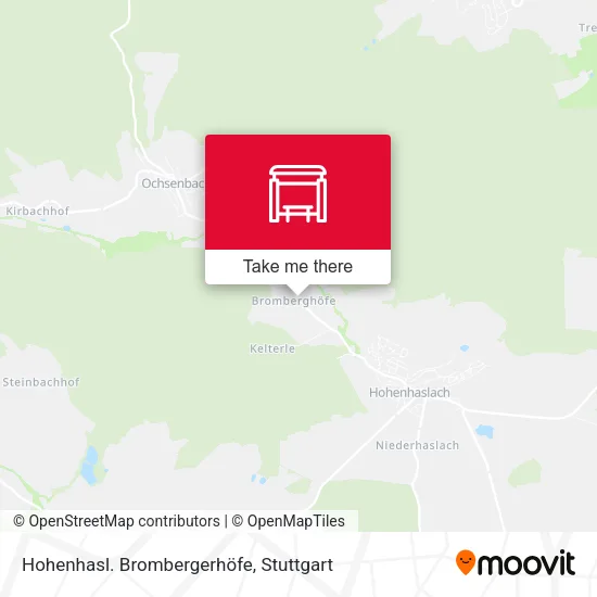 Карта Hohenhasl. Brombergerhöfe