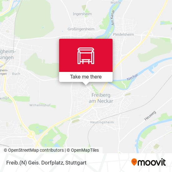 Freib.(N) Geis. Dorfplatz map