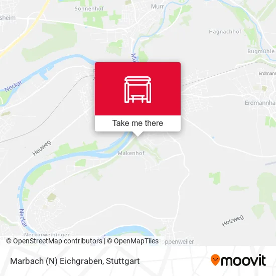 Карта Marbach (N) Eichgraben