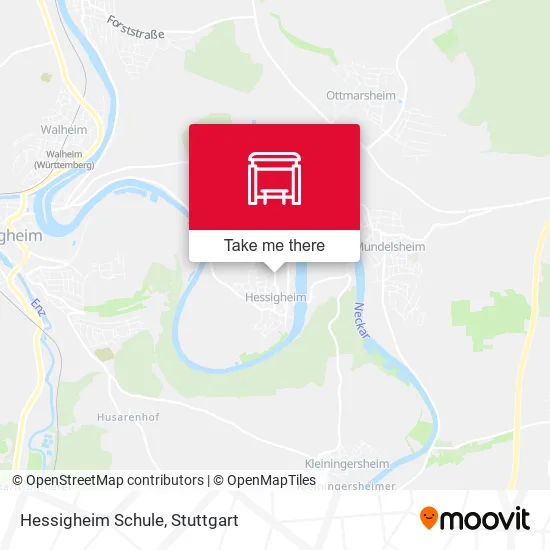 Карта Hessigheim Schule