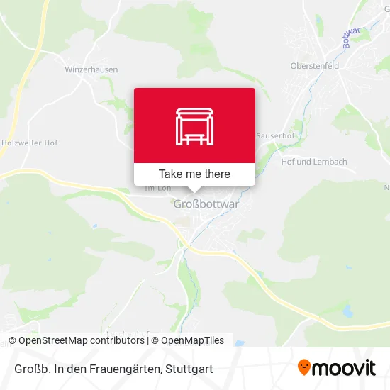 Карта Großb. In den Frauengärten