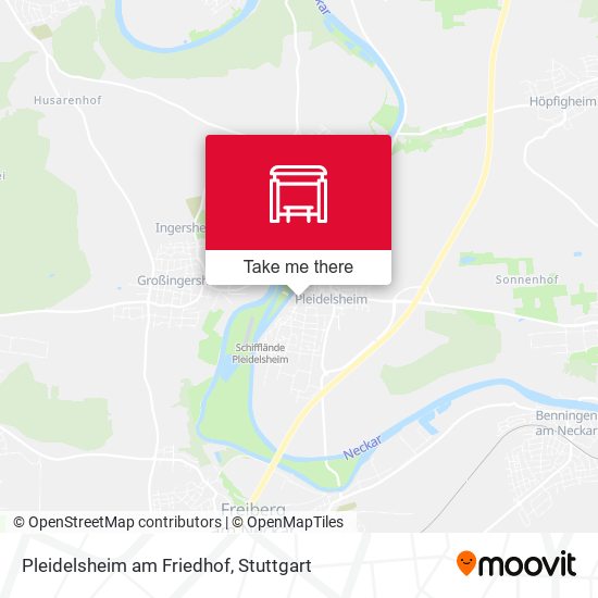 Pleidelsheim am Friedhof map