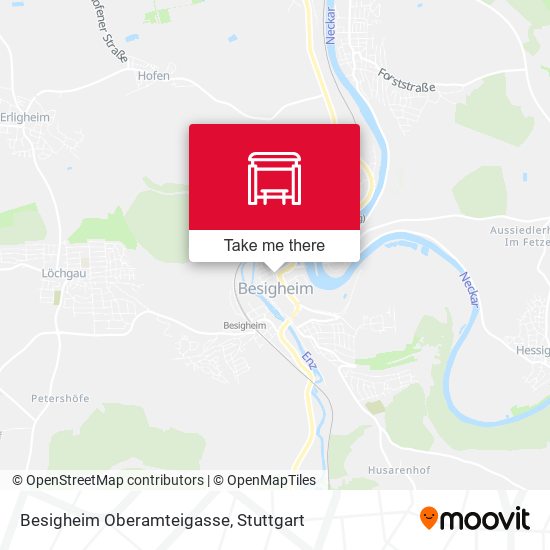 Besigheim Oberamteigasse map