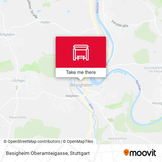Карта Besigheim Oberamteigasse