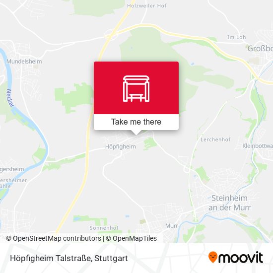 Карта Höpfigheim Talstraße