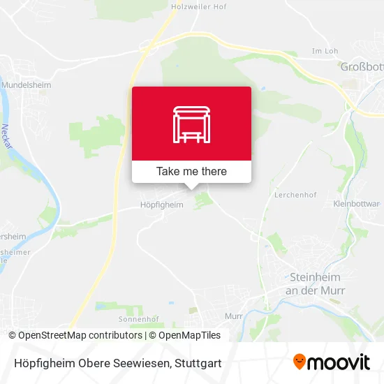 Карта Höpfigheim Obere Seewiesen