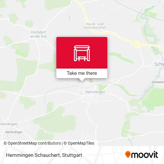 Карта Hemmingen Schauchert