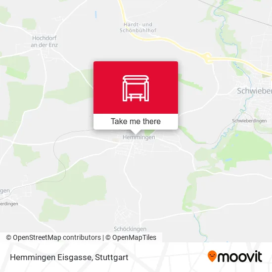 Карта Hemmingen Eisgasse