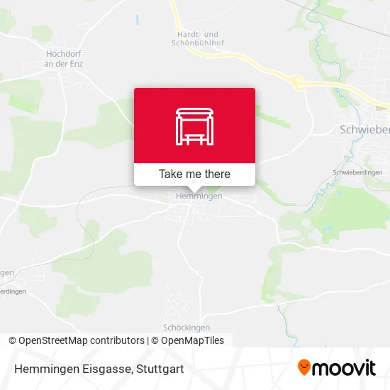 Карта Hemmingen Eisgasse