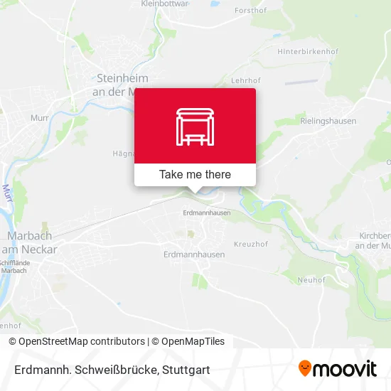 Карта Erdmannh. Schweißbrücke