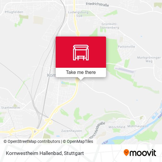 Kornwestheim Hallenbad map