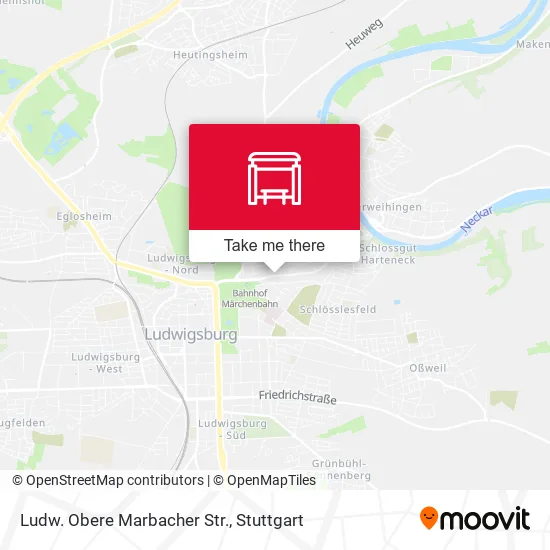 Карта Ludw. Obere Marbacher Str.