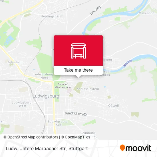 Карта Ludw. Untere Marbacher Str.