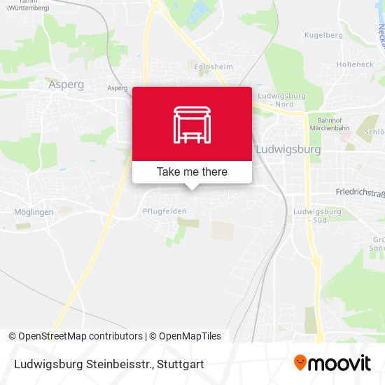 Ludwigsburg Steinbeisstr. map