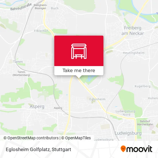 Карта Eglosheim Golfplatz