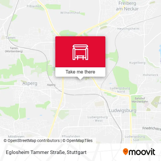 Карта Eglosheim Tammer Straße