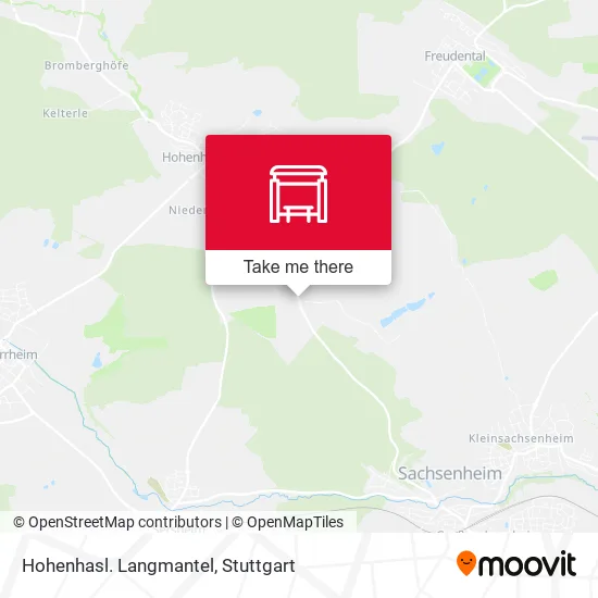 Карта Hohenhasl. Langmantel