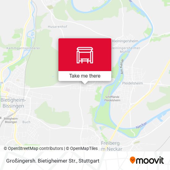 Großingersh. Bietigheimer Str. map