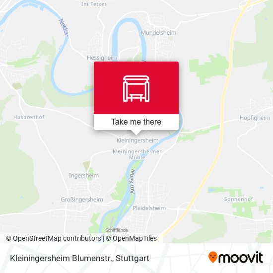 Kleiningersheim Blumenstr. map