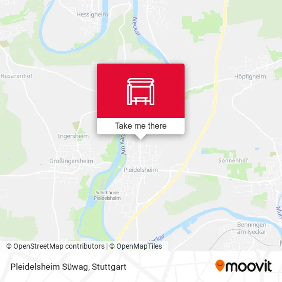 Карта Pleidelsheim Süwag