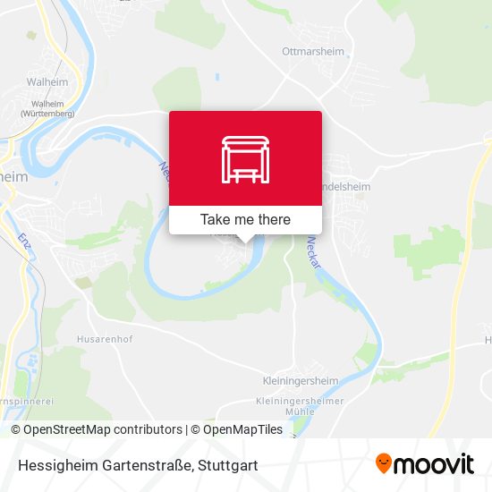 Hessigheim Gartenstraße map