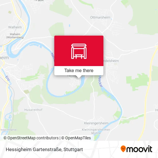 Карта Hessigheim Gartenstraße