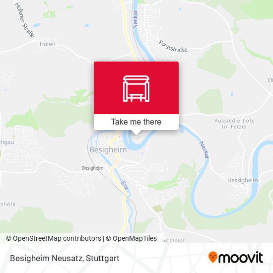 Карта Besigheim Neusatz