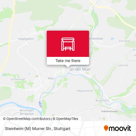 Steinheim (M) Murrer Str. map