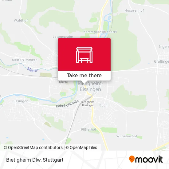 Карта Bietigheim Dlw