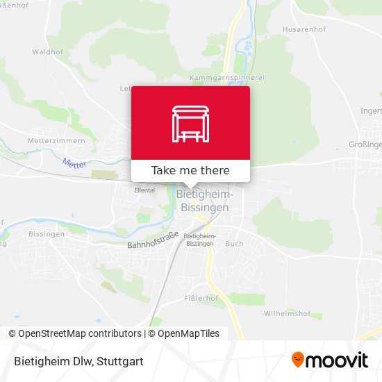 Карта Bietigheim Dlw