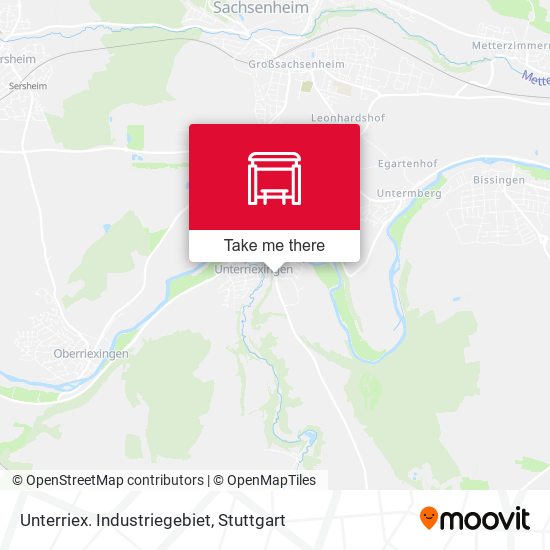 Unterriex. Industriegebiet map
