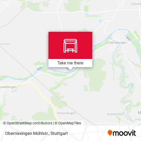 Oberriexingen Mühlstr. map