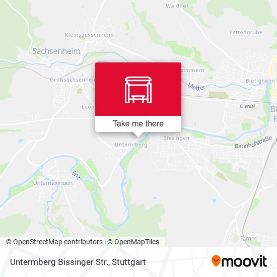 Untermberg Bissinger Str. map