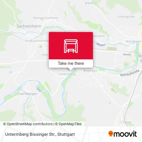 Карта Untermberg Bissinger Str.