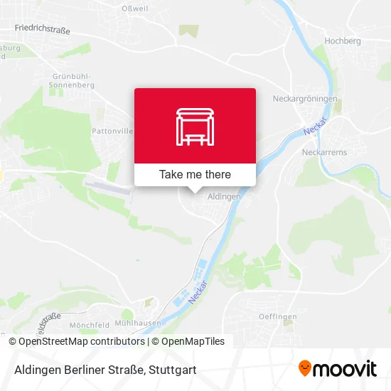 Карта Aldingen Berliner Straße