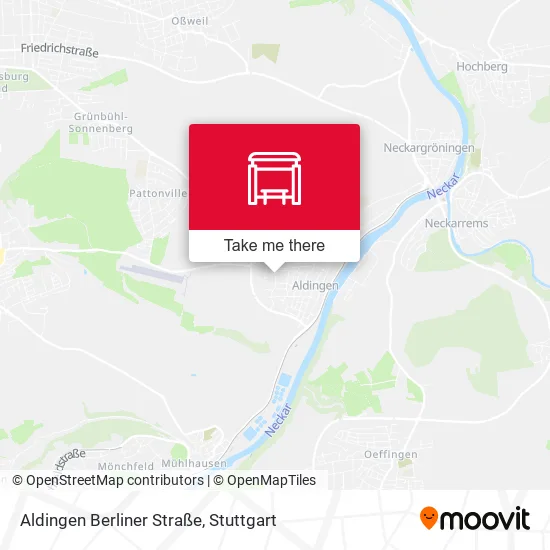 Карта Aldingen Berliner Straße