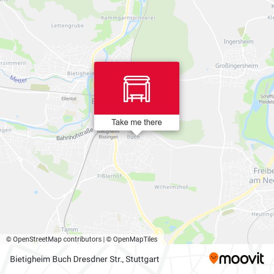 Bietigheim Buch Dresdner Str. map