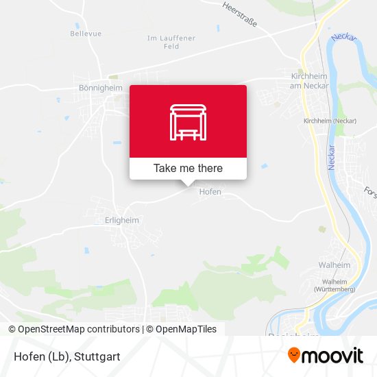 Карта Hofen (Lb)