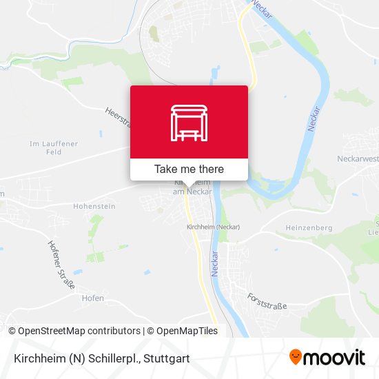 Карта Kirchheim (N) Schillerpl.